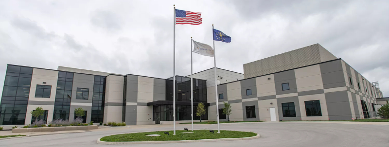 Novartis RLT manufacturing facility in Indianapolis, Indiana